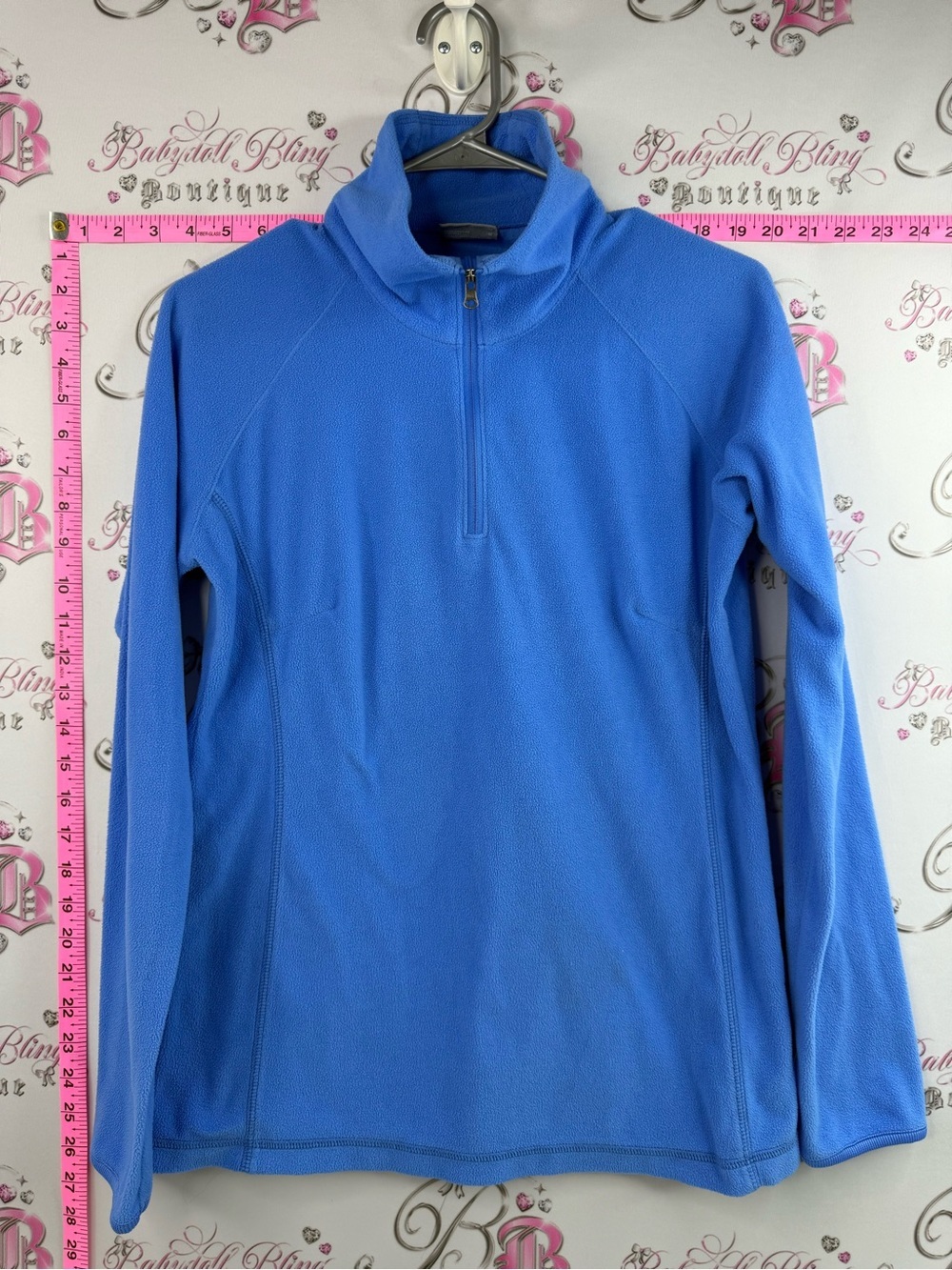 Columbia sportswear sweater fleece soft Royal Blue Fleece Jacket - Half Zip
